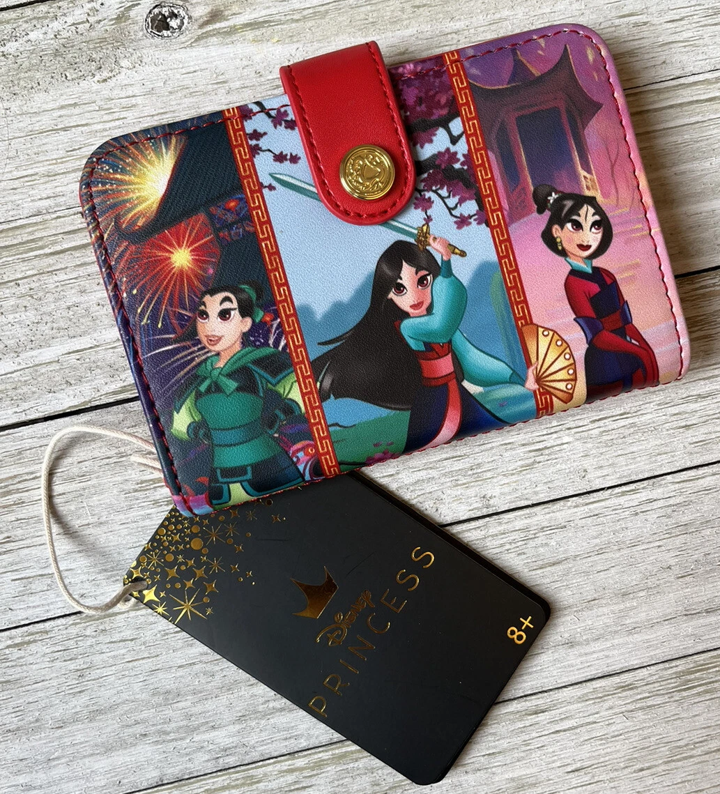 NEW WITH TAG Loungefly Disney Mulan Faux Leather Wallet eBay