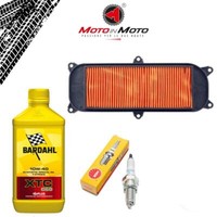Set Service Bardahl ÖL Luftfilter Kerze Kymco People 250 LC 2003 2004
