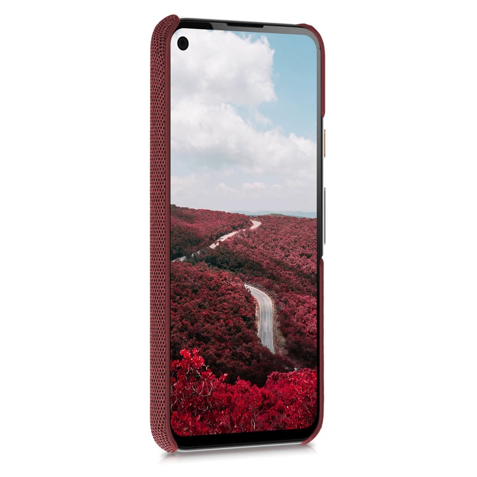Back Cover Rigida per Google Pixel 4a in plastica e tessuto - Immagine 2 di 4