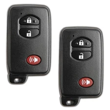 2 Replacement For Toyota RAV4 Highlander Key HYQ14AAB 3 Button 2008-2013 Remote