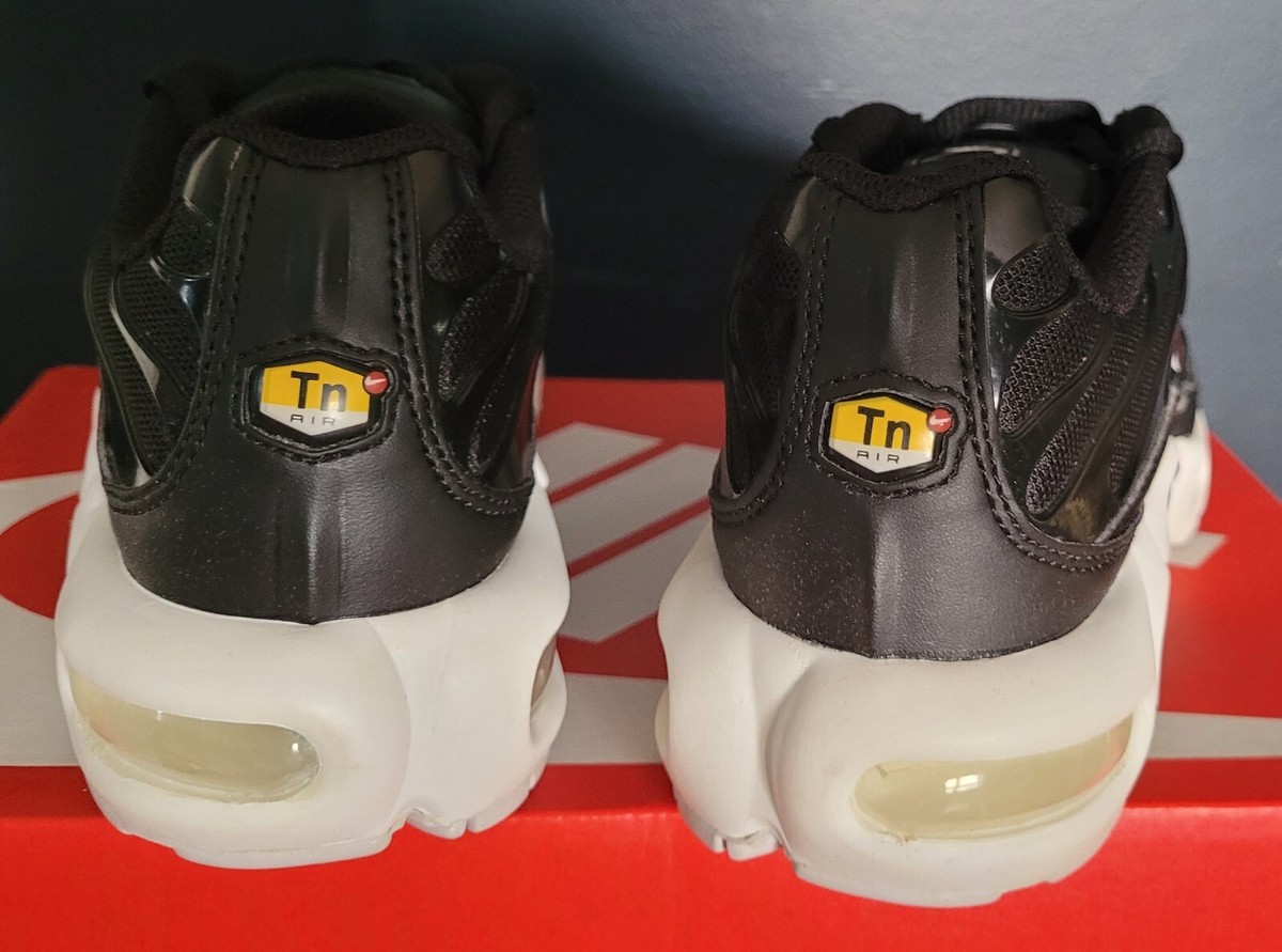 Size 6 - Nike Air Max Plus Black White W for sale online | eBay