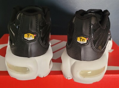 Size 6 - Nike Air Max Plus Black White W for sale online | eBay