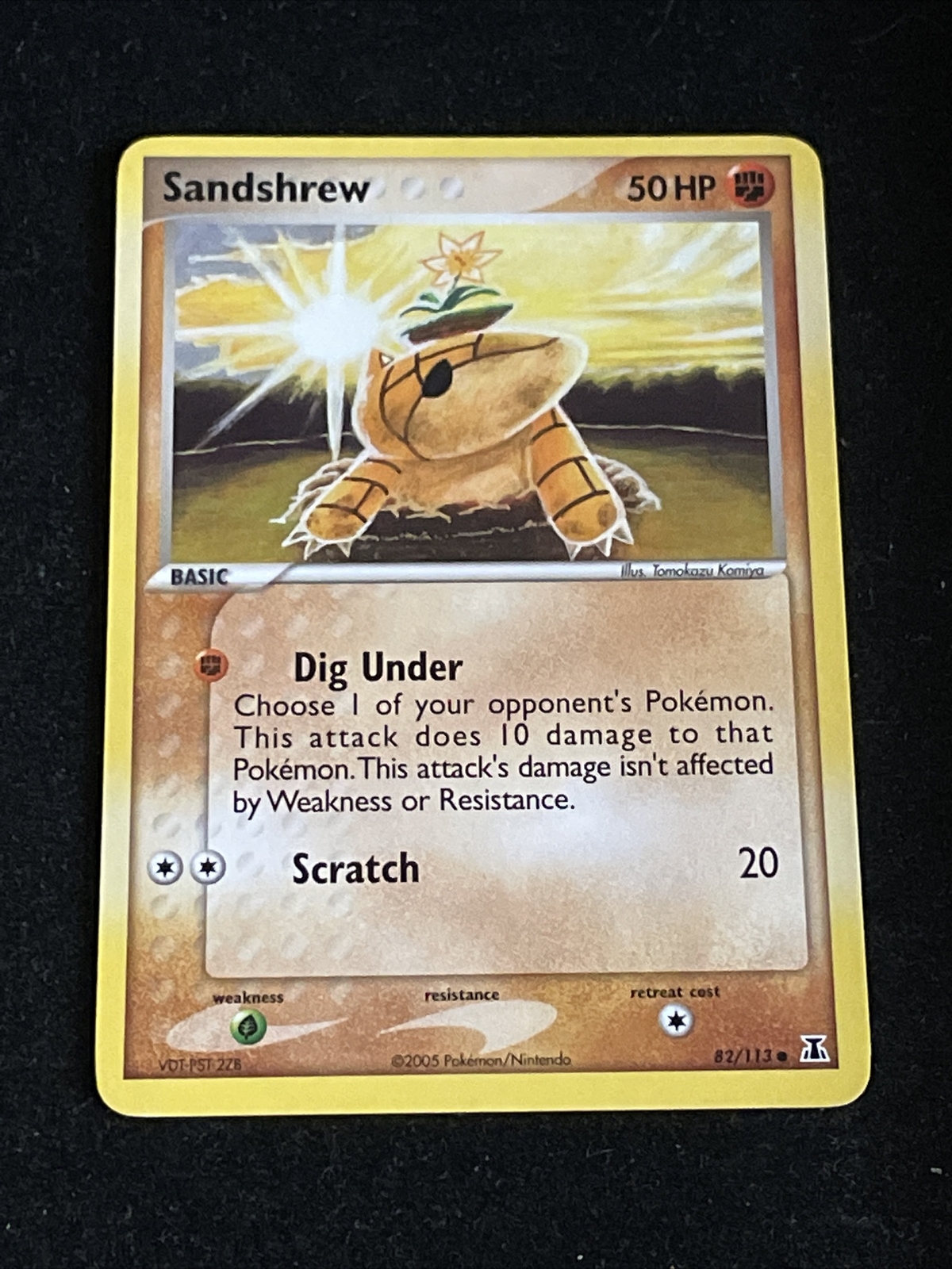 POKÉMON SANDSHREW 82/113 COMMON NM CARD    DELTA SPECIES