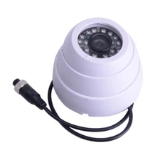 4 Pin 500TV IR Dome Color CCD Reversing Camera CMOS Night Vision LED 5m Cable r