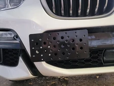 Front Bumper Tow Hook License Plate Mount Bracket For BMW X3 2011-2017 Brand New