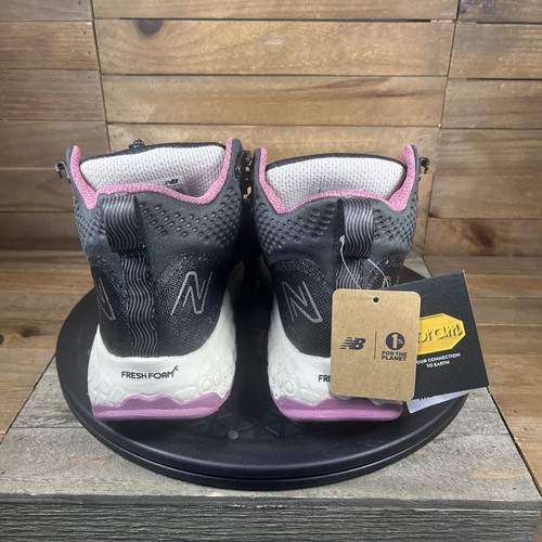 New Balance Women's Size US 7 Fresh Foam x Hierro HT Mid Top Black Purple Shoes - Picture 4 of 10