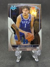 2022-23 Bowman U Chrome 1st Bowman Dereck Lively II RC Rookie Duke Mavs
