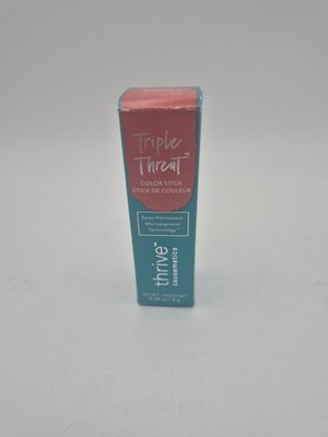Thrive Causemetics Triple Threat Color Stick ~ KANDEE (True Red Matte) ~ NEW