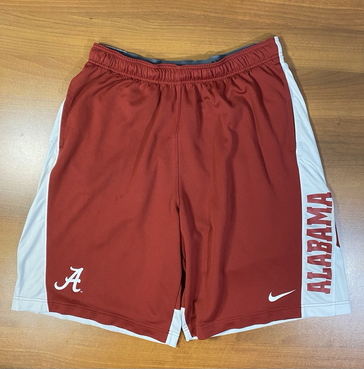 Nike Dri-Fit Alabama Crimson Tide Shorts Mens XL Athletic Performance  Basketball