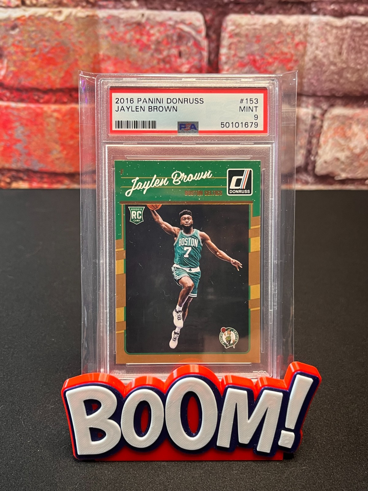 2016-17 Panini Donruss - Rookies Jaylen Brown #153 (RC) PSA 9