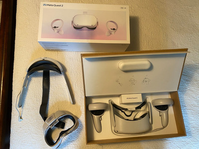 Meta Quest 2 128gb Set With Extras