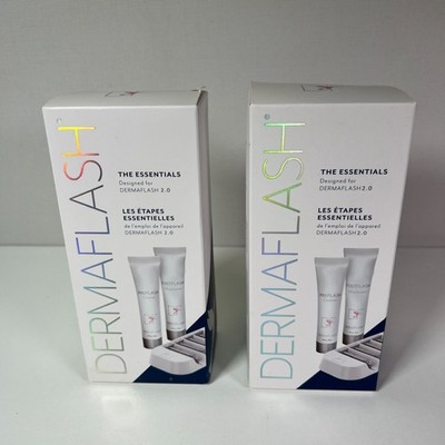 Dermaflash 2.0 The Essentials Anti-Aging Exfoliation Replenishment DE01 Lot (2x)