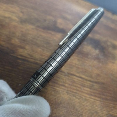 Pilot Elite Vintage Pocket Fountain Pen Full Grid 18K Gold Fine