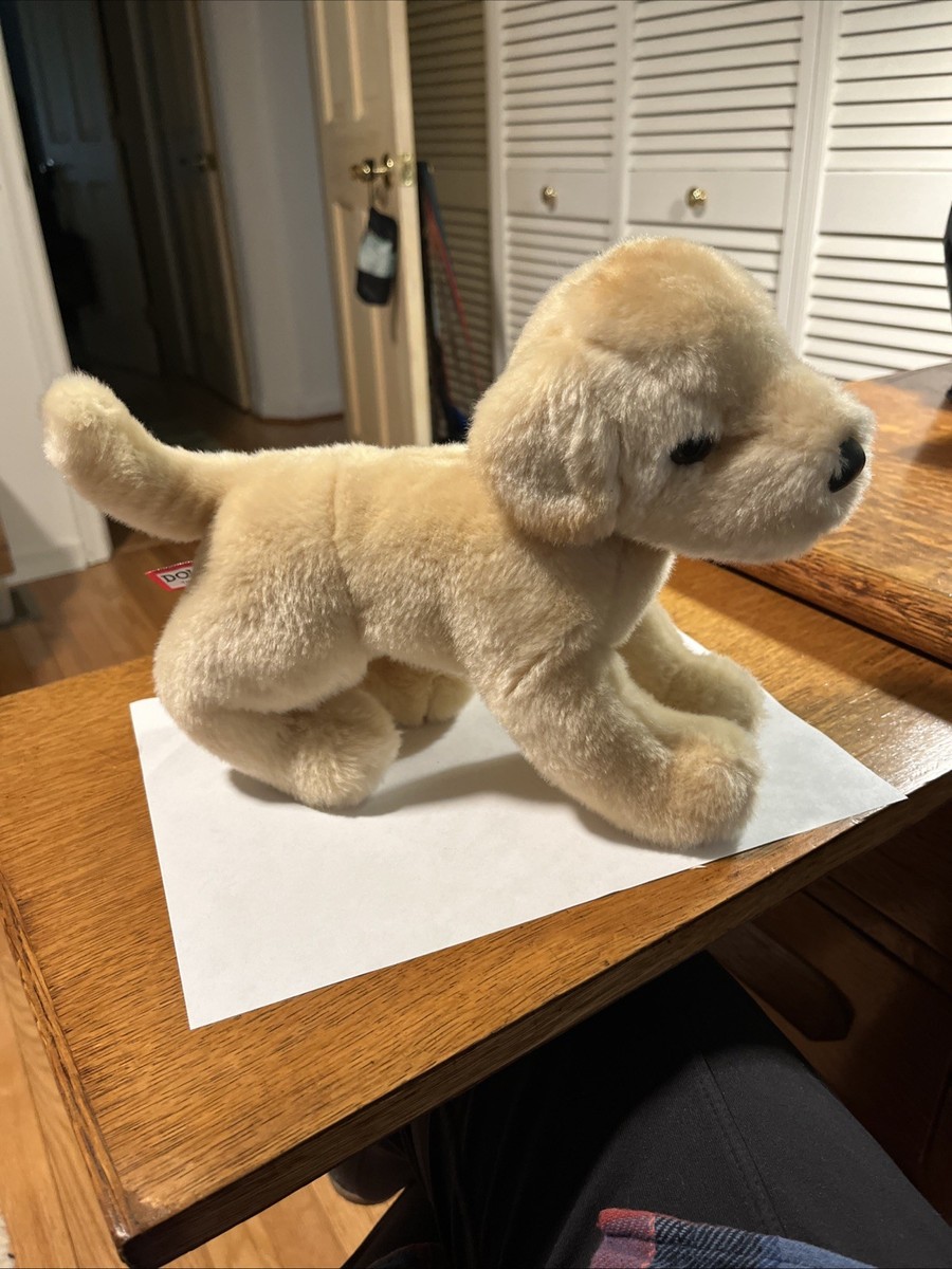 Douglas Cuddle Toys Spankie the Yellow Lab Dog #1882 Stuffed