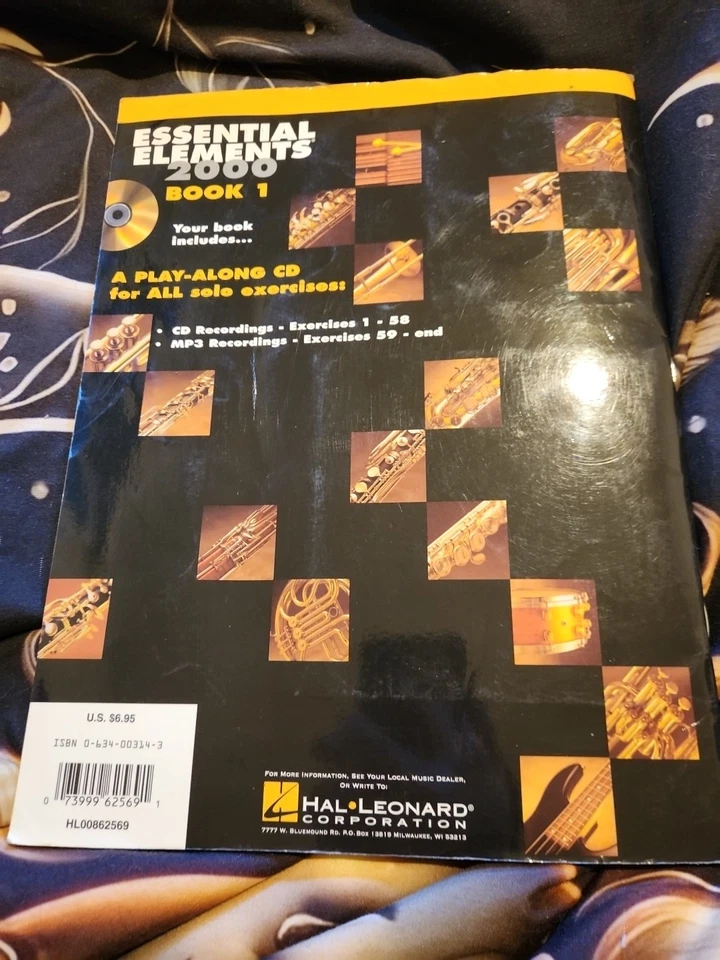 Essential Elements For Band B Flat Clarinet Book 1, 2004, by Tim Lautzenheiser - Image 2 of 3