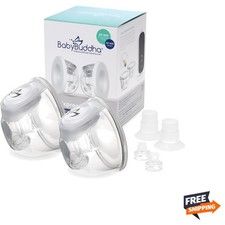 Hands Free Milk Collection Cups for Breast Pump, 8 Fl Oz Each, Wearable Breas...