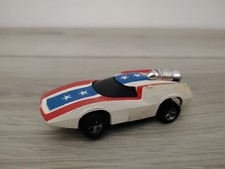 Aurora AFX Slot Car Terrible Turbo Turn-On Vintage Stars and Stripes Vintage.