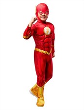 Rubies DC Comics The Flash Kids Costume, Boy's Small - Superhero Jumpsuit