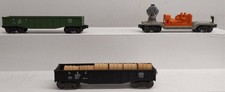 Lionel Assorted Freight Cars 3 /Box