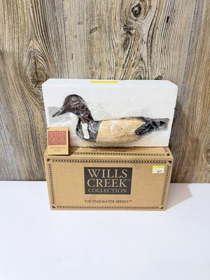 Vintage Canvas Back Drake Duck Decoy Boyd's Collection The Edgewater Series
