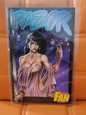 Razor Overstreet Fan #1/2 Linsner Cover Comic (London Night Studios, 1995)