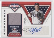2019 Panini USA Baseball Stars & Stripes Signatures /299 Kyle Brnovich Auto 1b3