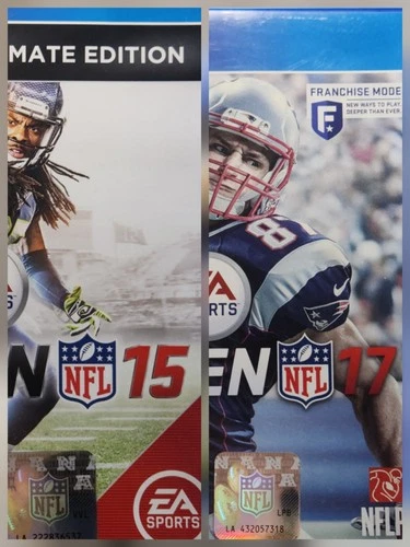 Lot of 2: Madden NFL 15 Ultimate Edition & Madden NFL 17 PS4 EA Sports