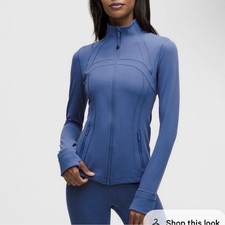 Lululemon Women  s Define Nulu Jacket Size 4 In Brilliant Blue