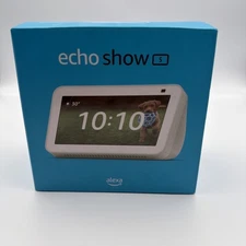 Amazon Echo Show 5 (2nd Gen) Smart Display Speaker - Glacier White
