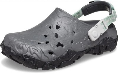 New Size 10 Men's Crocs All Terrain Atlas Clog 208391-0DA Gray