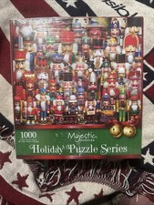 1000pc Puzzle Springbok Majestic Christmas Holiday Puzzle Nutcracker New Sealed