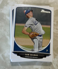 Sam Selman Baseball Card #BP110 2013 Bowman Kansas City Royals