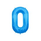 O Blue 16" Letter - Packaged. Foil Balloons