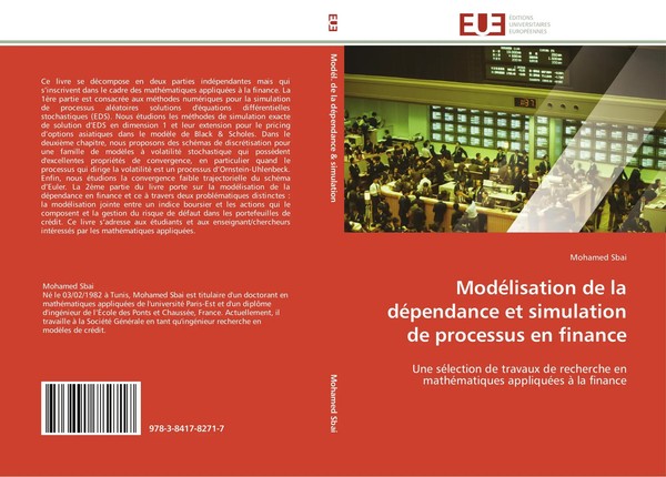 Mohamed Sbai | ModéLisation De La DéPendance Et Simulation De Processus En...-image