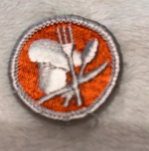 Current Style BSA Boy Scouts of America Cooking Merit Badge Patch