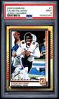 2025 Panini Donruss #7 Caleb Williams Jersey Number PSA 9