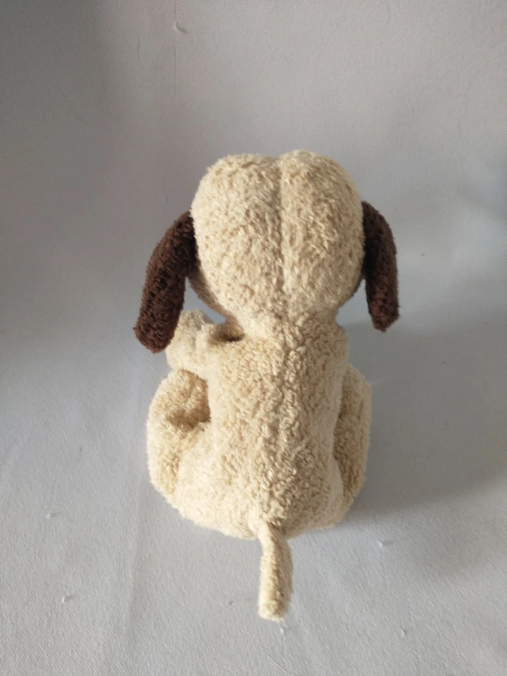 Russ Luv Pets Max Plush Pug Puppy Dog Brown 5" Mini Bean Bag - Image 3 of 4