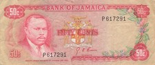 Jamaica 50 Cents 1970