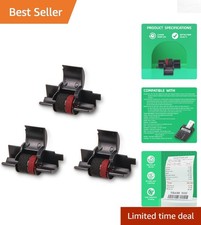 Individually Sealed 3 Pack of High-Quality IR-40T Ink Ribbons for Calculators