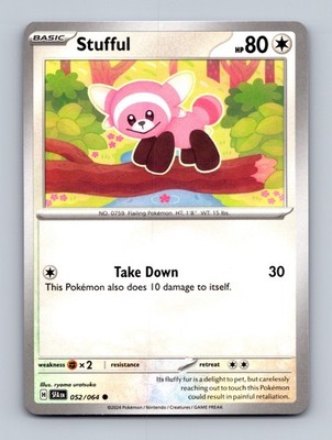 TCG Pokemon Karte Stufful SFA 052/064 Eng ryoma uratsuka Shrouded Fable