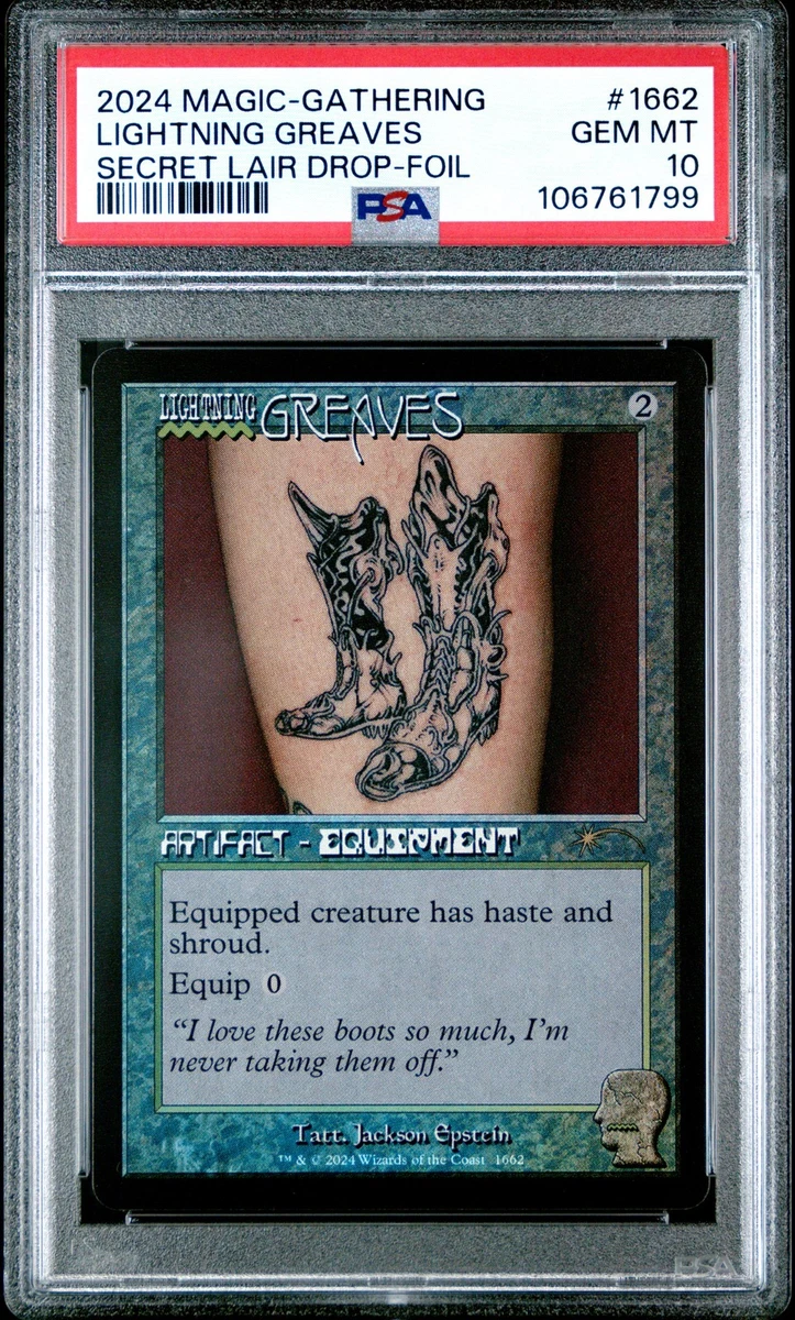Lightning Greaves 1662 Secret Lair Drop for sale | eBay