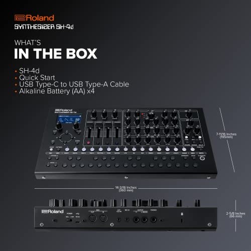 Roland Roland/Sh-4D Desktop Synthesizer_ - Bild 9 von 9