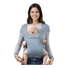 NEW Baby Carrier YM019 Newborn to Toddler 7-35lb Ergonomic Support Blue