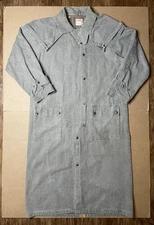 VTG The Australian Outback Collection Men’s L Duster Jacket Canvas Trench Brown