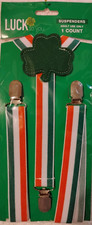 Luck to you Suspenders Saint Patrick's Day Adult Size