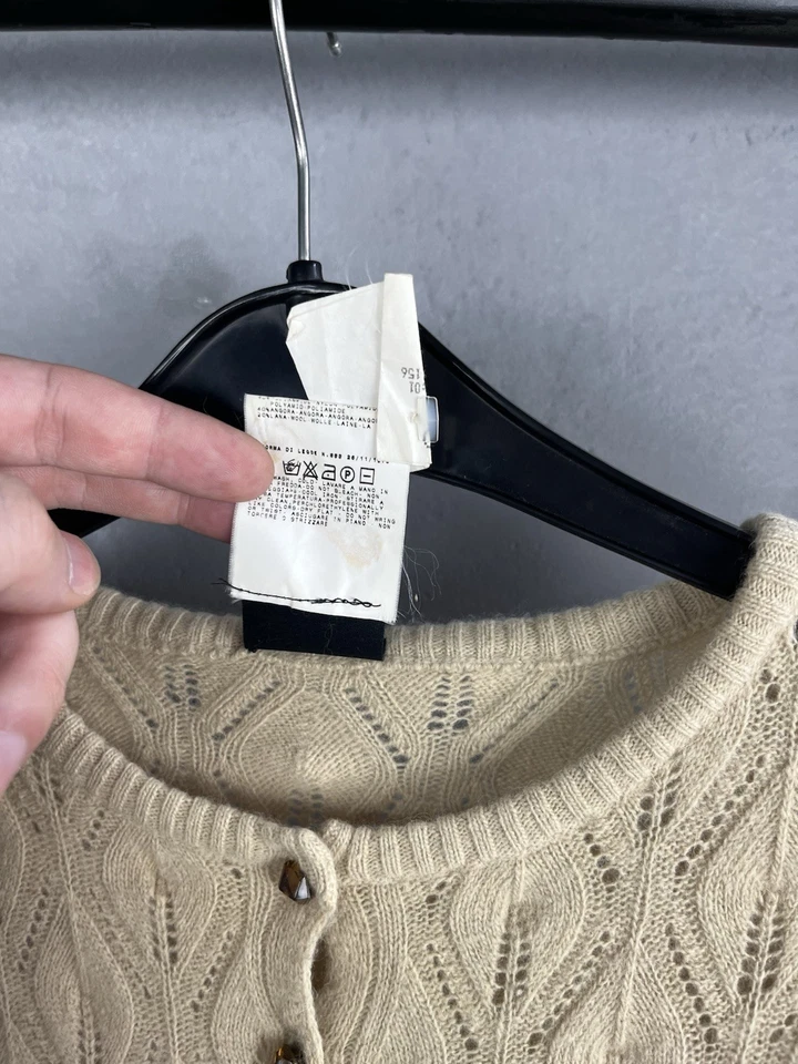 D&G Dolce & Gabbana Vintage Knit Sweater Women’s Cardigan Size S - Image 4 of 4