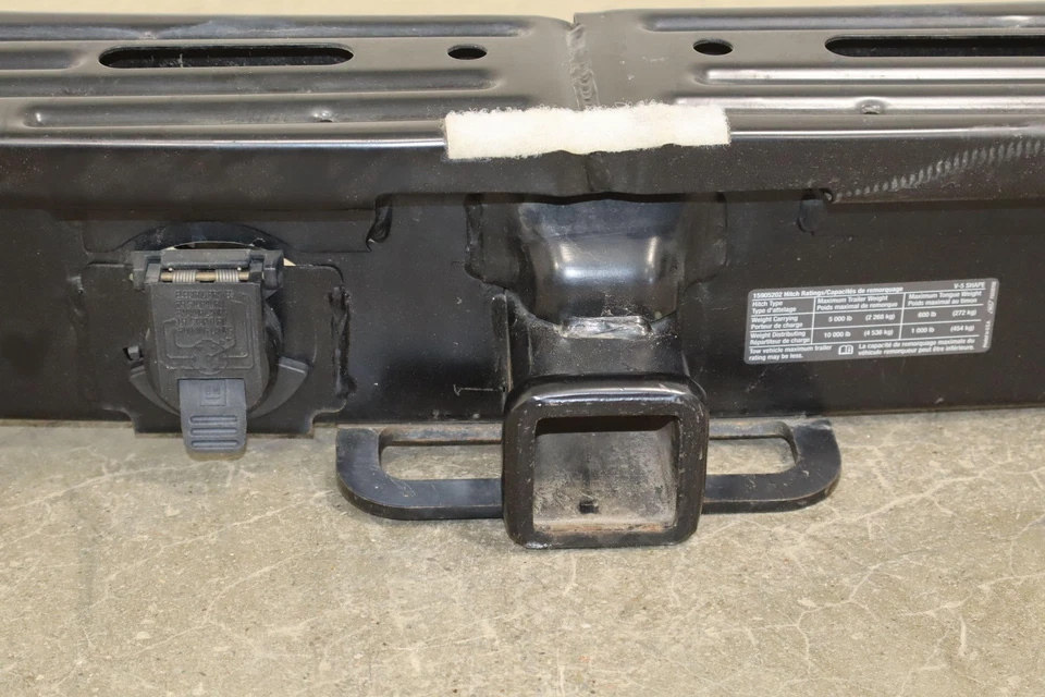 07-14 GMC Yukon parachoques trasero refuerzo de barras de refuerzo OEM Foto 4 de 4