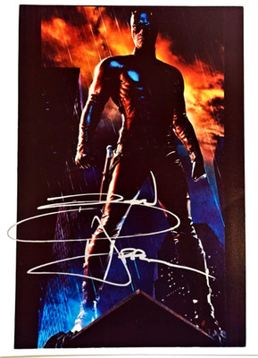 Ben Affleck Hand Signed Photo autograph Size A4 with Cert