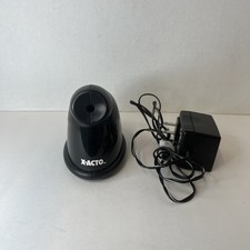 Elmer's X-Acto W19505 Electric Pencil Sharpener Black W/ Cable Tested Working