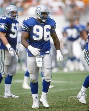 Impresión fotográfica brillante Cortez Kennedy Seattle Seahawks NFL 8"X10" 2